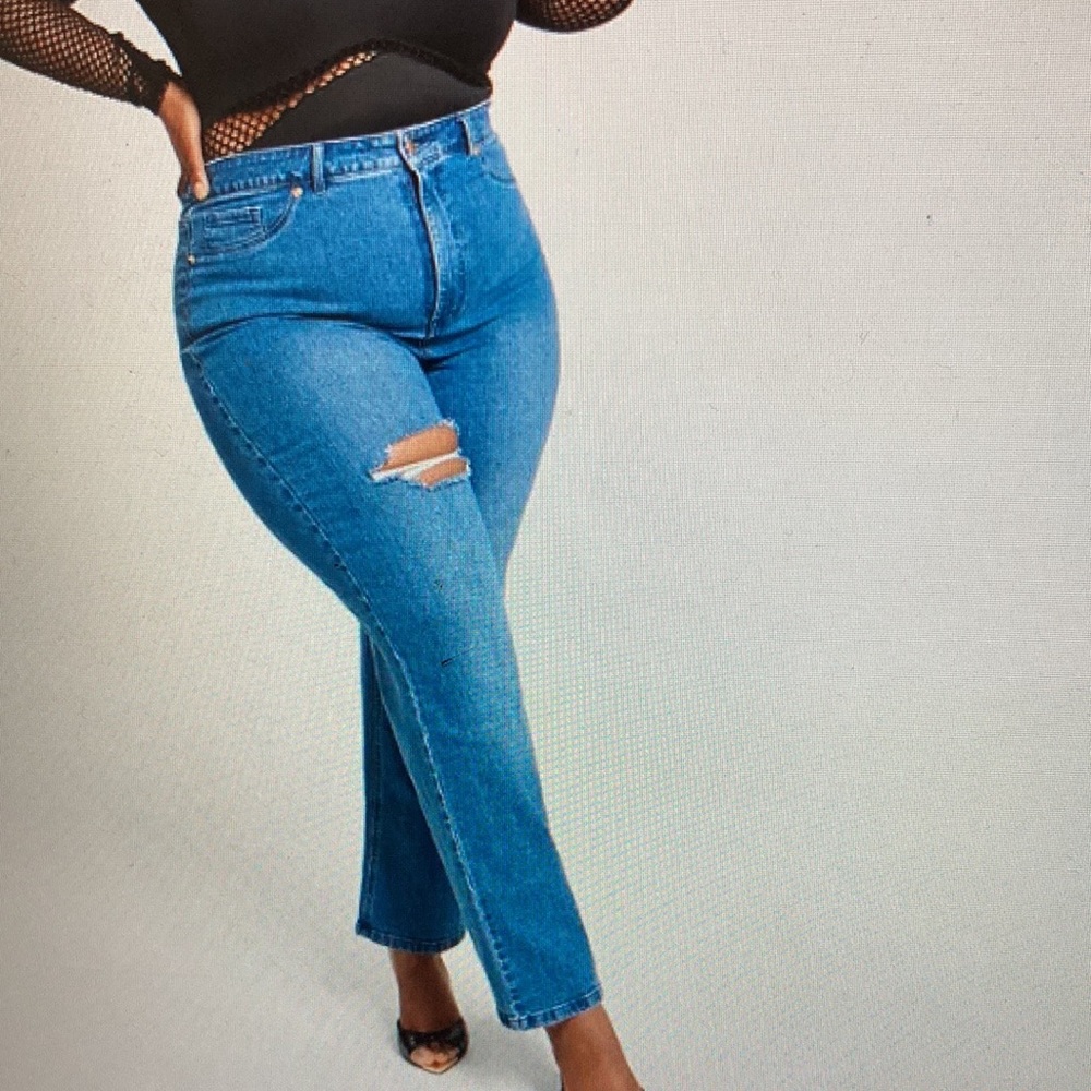 Nina parker wide legs denim women jeans